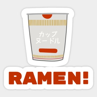 Japanese Instant Ramen Sticker